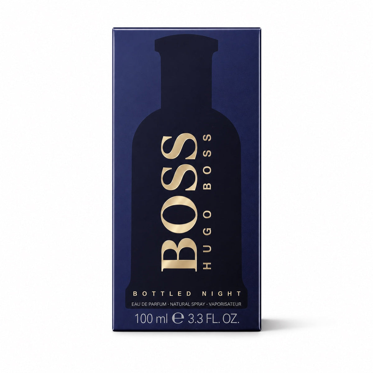 Hugo Boss Bottled Night Eau de Toilette 100ml on white background