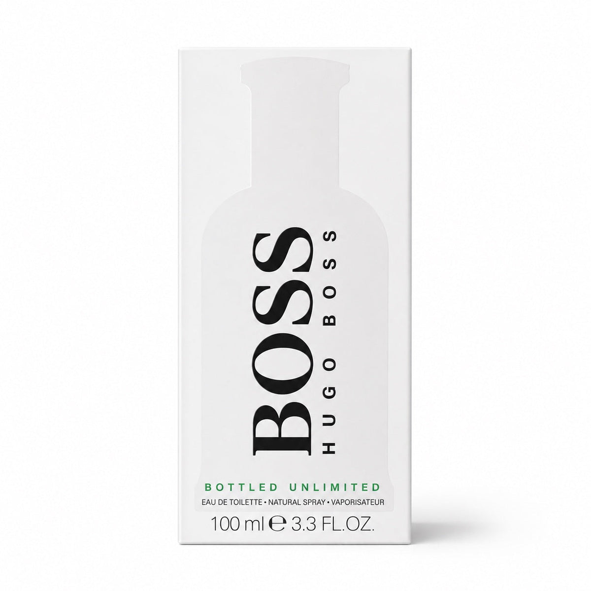 Hugo Boss Bottled Unlimited Eau de Toilette 100ml on white background